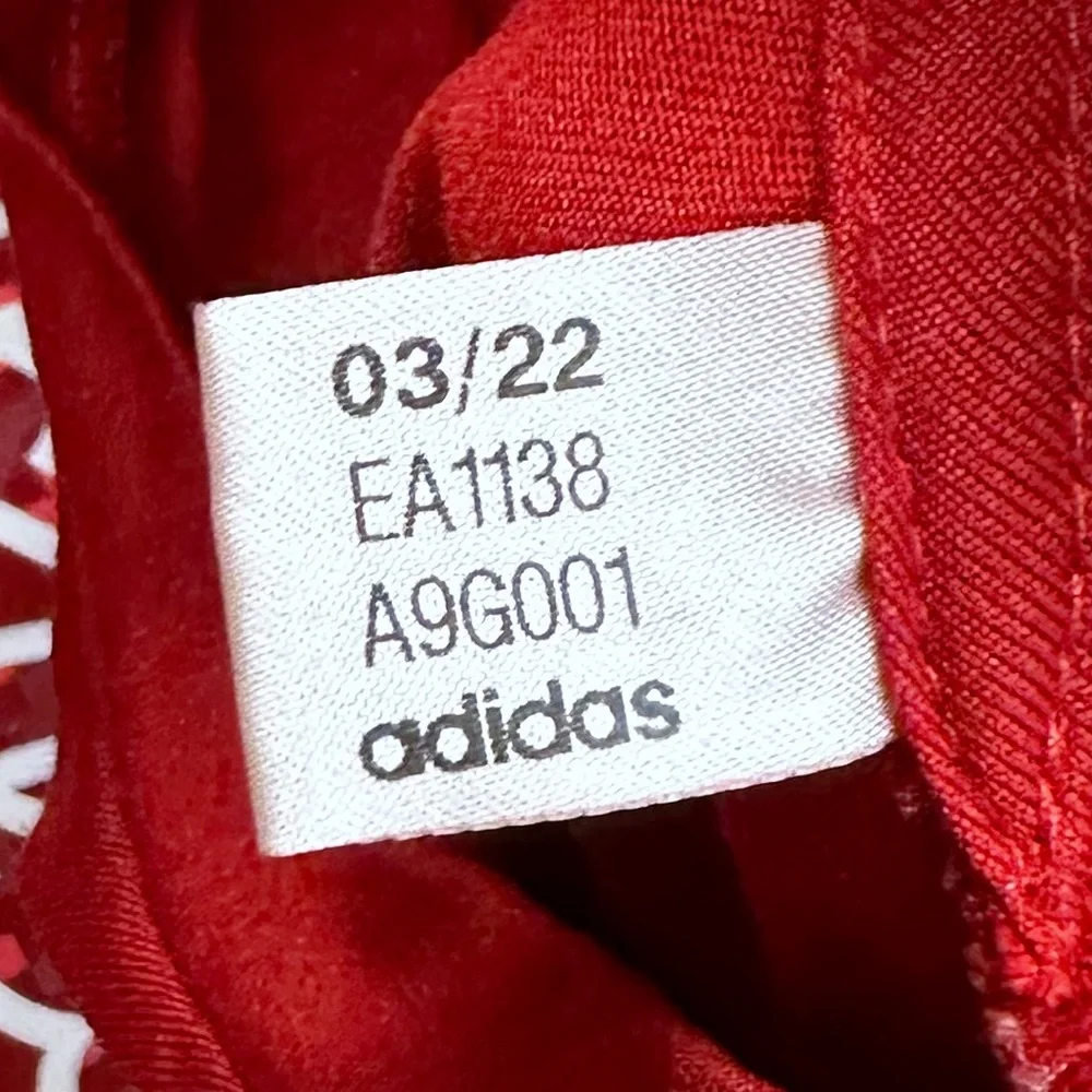 Adidas Nebraska Cornhuskers Shirt Large NCAA Big Red A9G001 Creator University - Picture 7 of 7